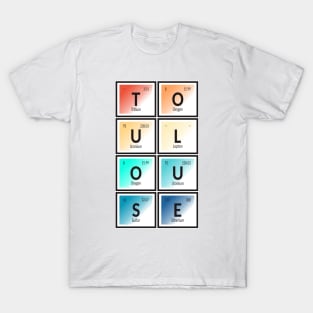 Toulouse City | Periodic Table T-Shirt